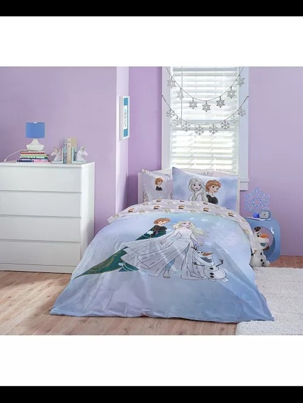 Frozen 2 | Organic Cotton Twin Duvet Cover And Sheet Set